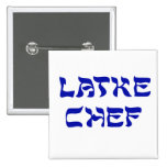 Latke Chef Pinback Button