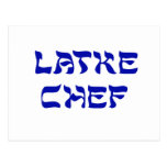 Latke Chef Post Card