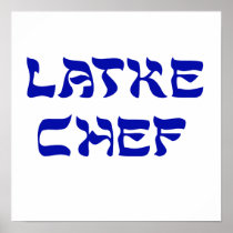 Latke Chef Posters