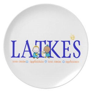 Latke Plate plate