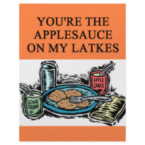 LATKES and applesauce lovers letterhead by jimbuf LATKES and applesauce lovers letterhead