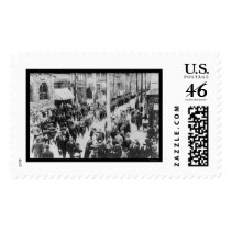 Latrobe, PA Striking Miners Parade 1912 postage by lc_vintagephotos Latrobe, PA Striking Miners Parade 1912 postage
