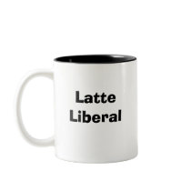 Latte Liberal Mug by attractorfactor Latte Liberal Mug