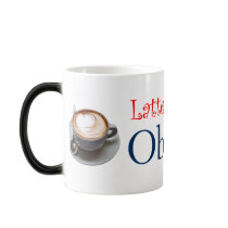 Latte Liberals for Obama Morphing Mug by democrattotheend Latte Liberals for Obama Morphing Mug