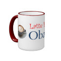 Latte Liberals for Obama Ringer Mug