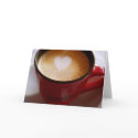 Latte Love Greeting Card by Lameen Latte Love Greeting Card