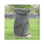 Latte Stone - Guam magnets