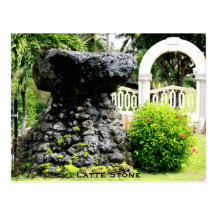 Latte Stone - Guam Postcard
