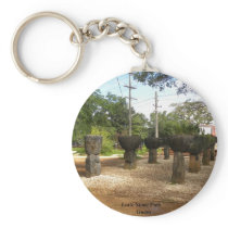 Latte Stone Park Guam Key Chains