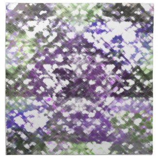 Lattice Floral Soft Purples Napkins
