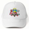 Latvia Coat of Arms Hat
