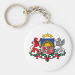 Latvia coat of arms keychains