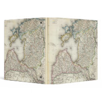 Latvia, Estonia 3 Ring Binder