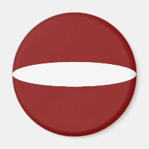 Latvia Fisheye Flag Magnet