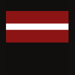 Latvia Flag Map Spaghetti Top