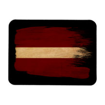 Latvia Flag Flexible Magnets