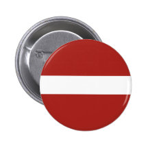 Latvia Flag Pinback Button