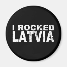 Latvia Magnet