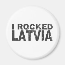 Latvia Magnet