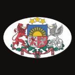 Latvian coat of arms stickers by ellissulcs Latvian coat of arms stickers