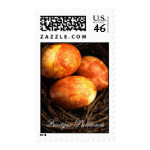 Latvian Easter stamp