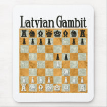 Latvian Gambit mousepads