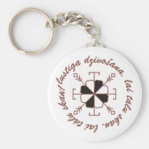 Latvian key chain