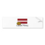 Latvian Princess Bumper Sticker