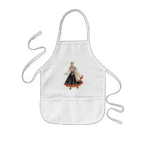 Latvian traditional costume apron