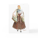 Latvian Traditional costume card by ellissulcs Latvian Traditional costume card