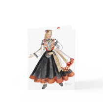 Latvian traditional costume cards by ellissulcs Latvian traditional costume cards