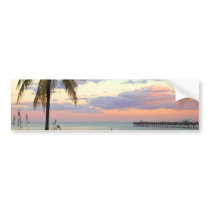 Lauderdale-by-the-Sea, Florida Sunset Bumper Stickers