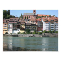 Laufenburg, Switzerland, view towards Germany Photograph