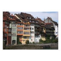 Laufenburg, Switzerland, view towards Germany Photo Art