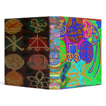 Laugh a lot  - KARUNA Reiki Symbols Vinyl Binders