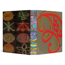 Laugh a lot - KARUNA Reiki Symbols EEYAAWAA binders by ZAZZLELIST Laugh a lot - KARUNA Reiki Symbols EEYAAWAA binders