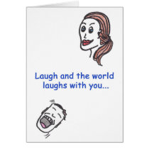 Laugh / Dance Card by marlodianne Laugh / Dance Card