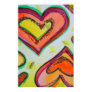 Laugh Hearts Art Poster Print