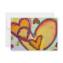 Laugh Hearts Connect Small Invitation or Invite