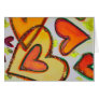 Laugh Hearts Crossing Greeting Cards and Note Card