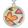 Laugh Hearts Flying Necklace Jewelry Pendant