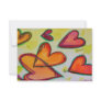 Laugh Hearts Flying Small Invitation or Invite