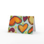 Laugh Hearts Pink Bliss Greeting Card & Note Cards