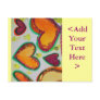 Laugh Hearts Pink Bliss Postcard
