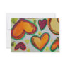 Laugh Hearts Pink Bliss Small Invitations