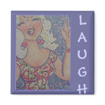 Laugh Magnet by disgustedcats Laugh Magnet