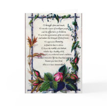 "Laugh often" Emerson Card