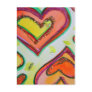 Laugh Two Hearts Postcard