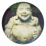 Laughing Buddha Dinner Plates