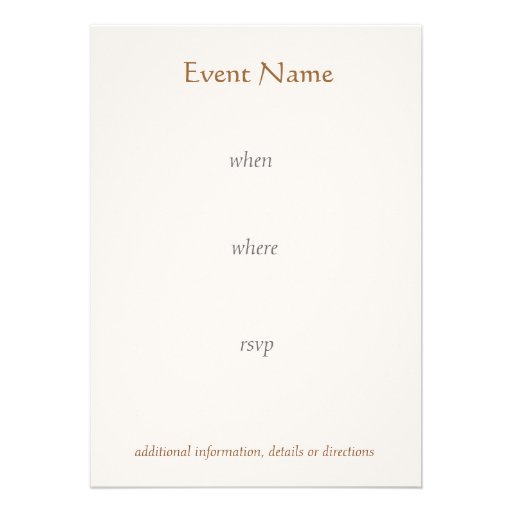 Laughing Buddha Invitation